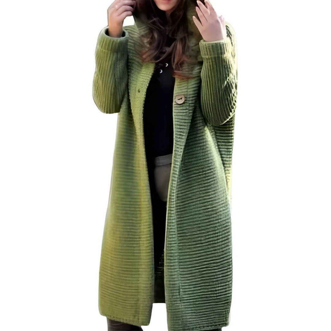 Heidi-Mode | Oversize Strickjacke mit Kapuze