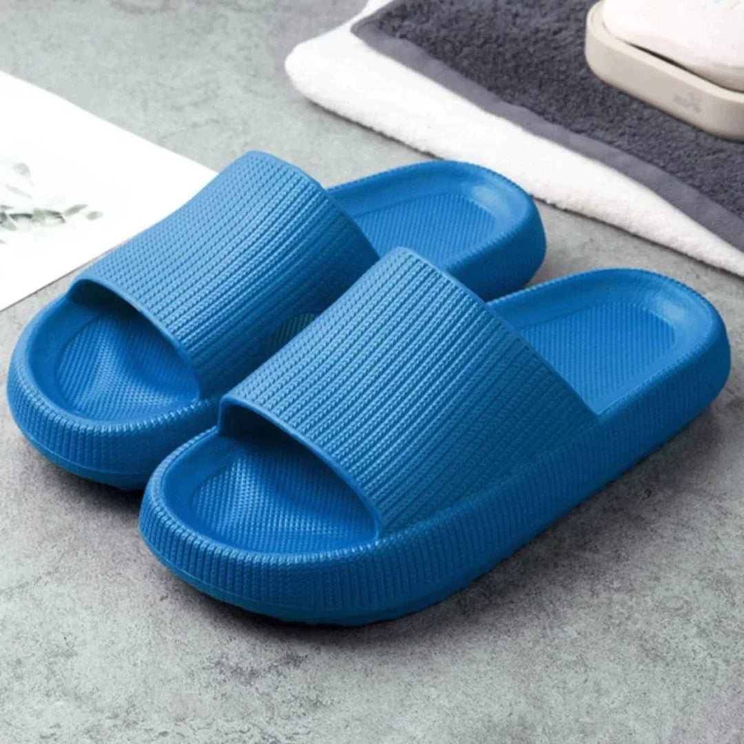 Heidi-Mode | Unisex Komfort Pantoletten Ultraleicht & Atmungsaktiv Sommer Hausschuhe