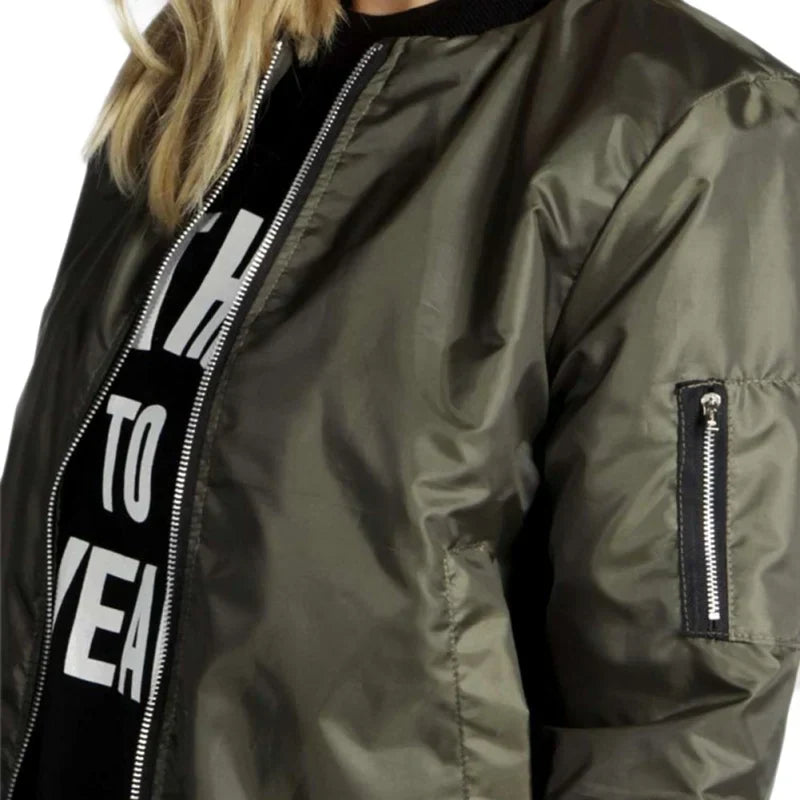 Heidi-Mode | Schlanker Bomberjacke für Damen