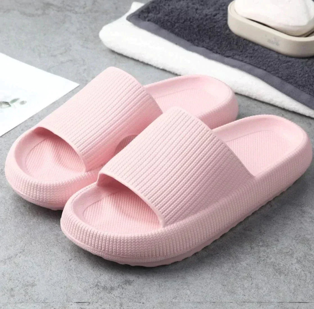Heidi-Mode | Unisex Komfort Pantoletten Ultraleicht & Atmungsaktiv Sommer Hausschuhe