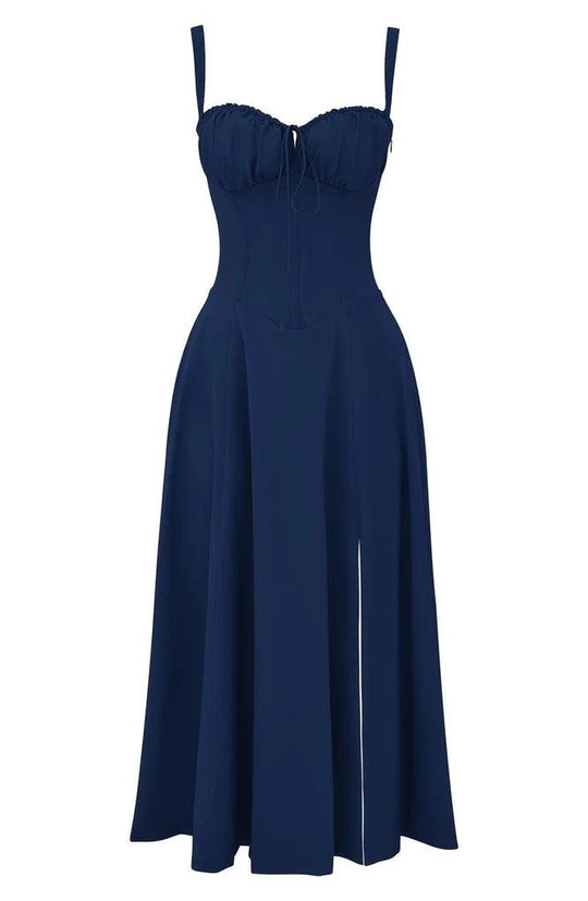 Heidi-Mode | Blumen Kleid mit Korsett