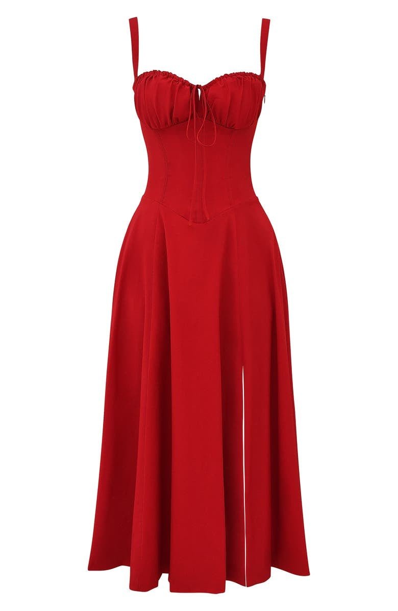 Heidi-Mode | Blumen Kleid mit Korsett
