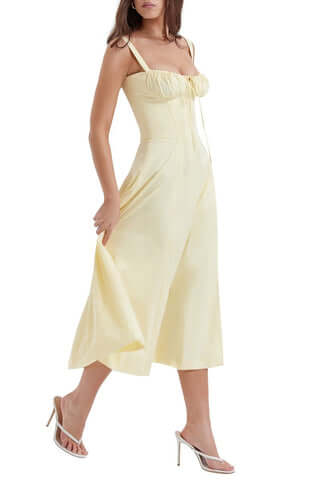 Heidi-Mode | Bustier Kleid Thea Nachhaltige Polyester Mischung