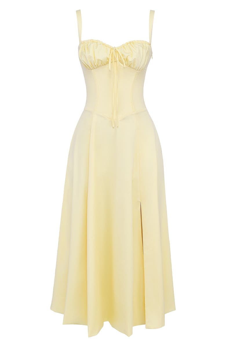 Heidi-Mode | Blumen Kleid mit Korsett