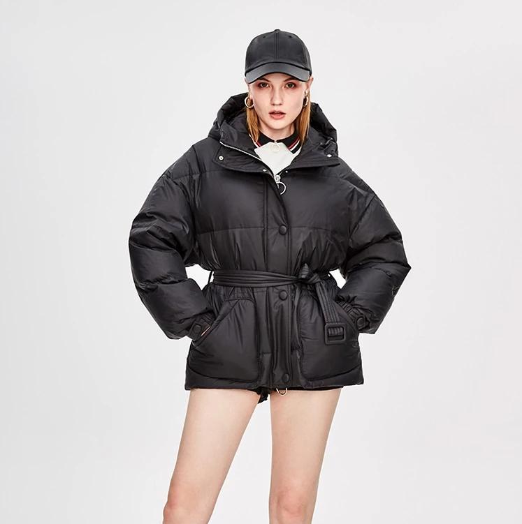 Heidi-Mode | Damen-Steppjacke mit Gürtel "Street Chic"