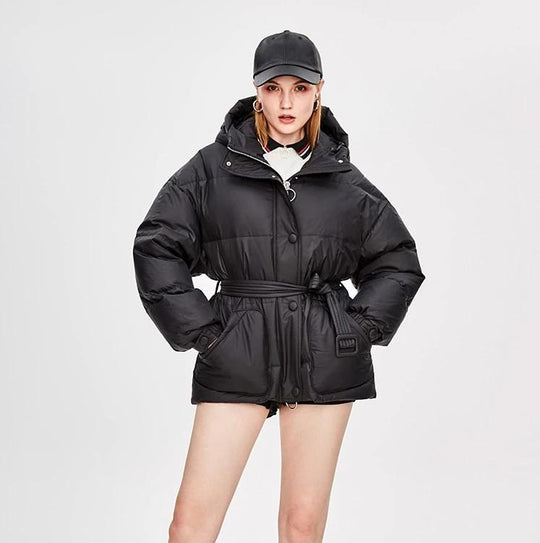Heidi-Mode | Damen-Steppjacke mit Gürtel "Street Chic"