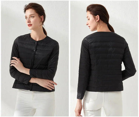 Leichte und warme Winterjacke für Damen