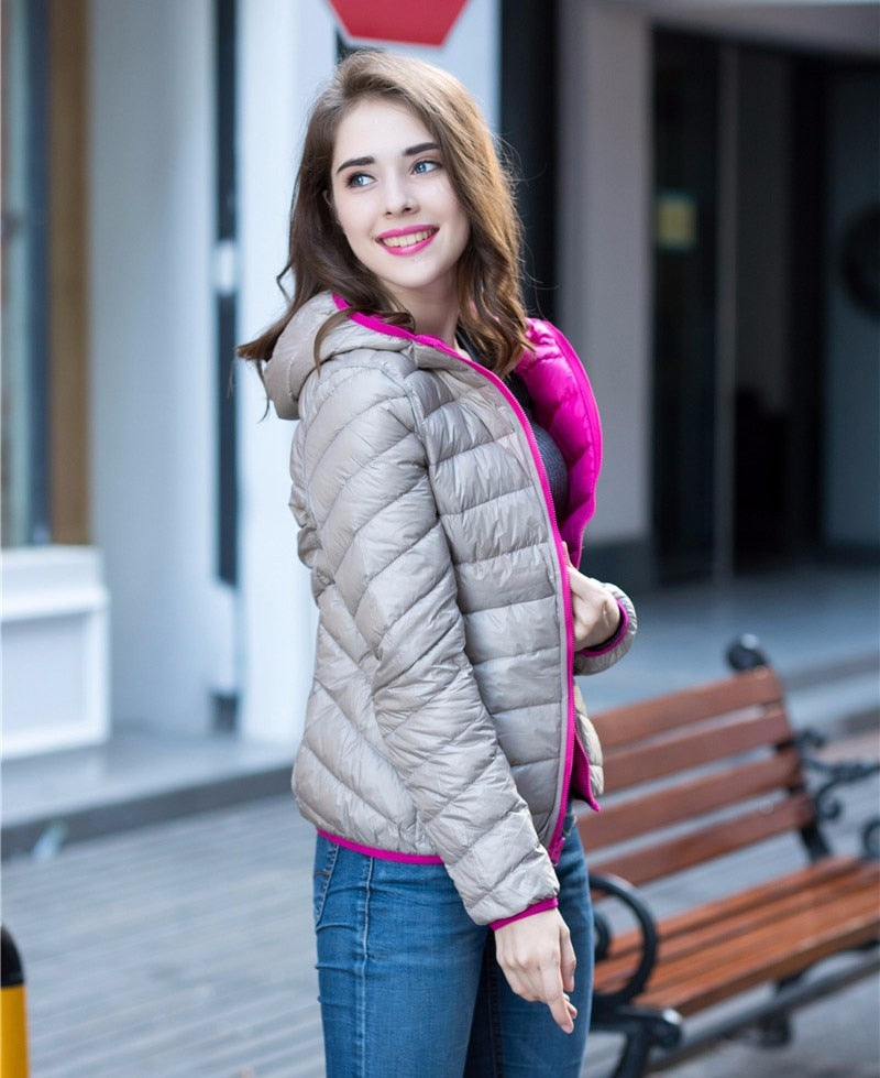 Heidi-Mode | Wenderable Daunenjacke