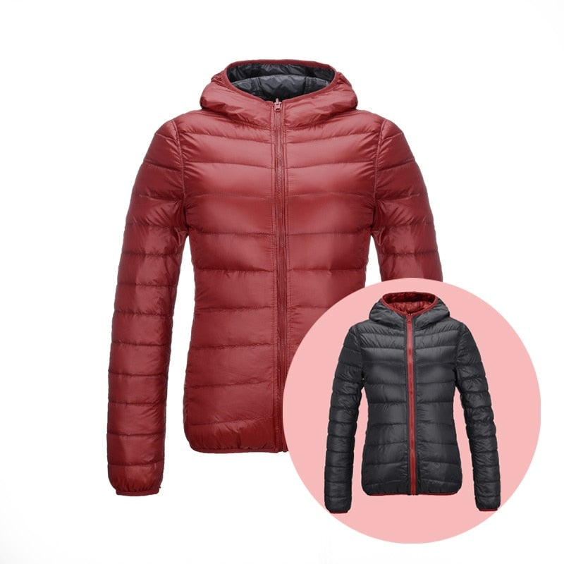 Heidi-Mode | Wenderable Daunenjacke