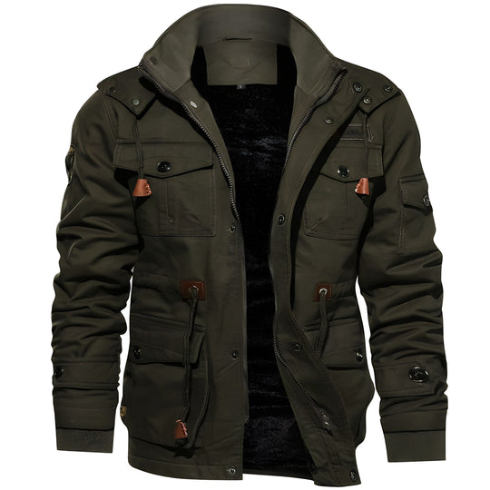 Heidi-Mode - Nachhaltige Taktische Winterjacke für Herren