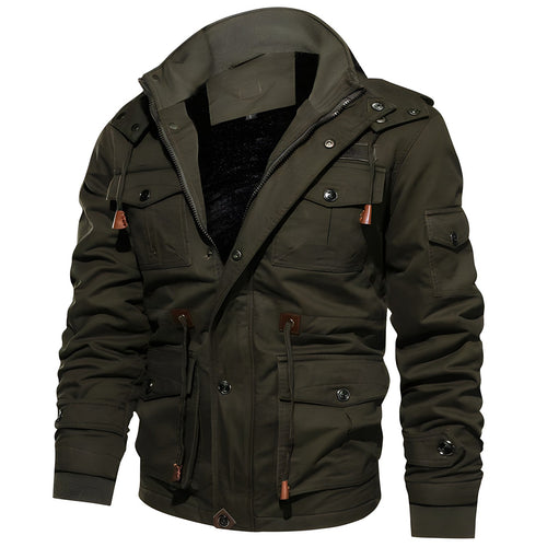 Heidi-Mode - Nachhaltige Taktische Winterjacke für Herren