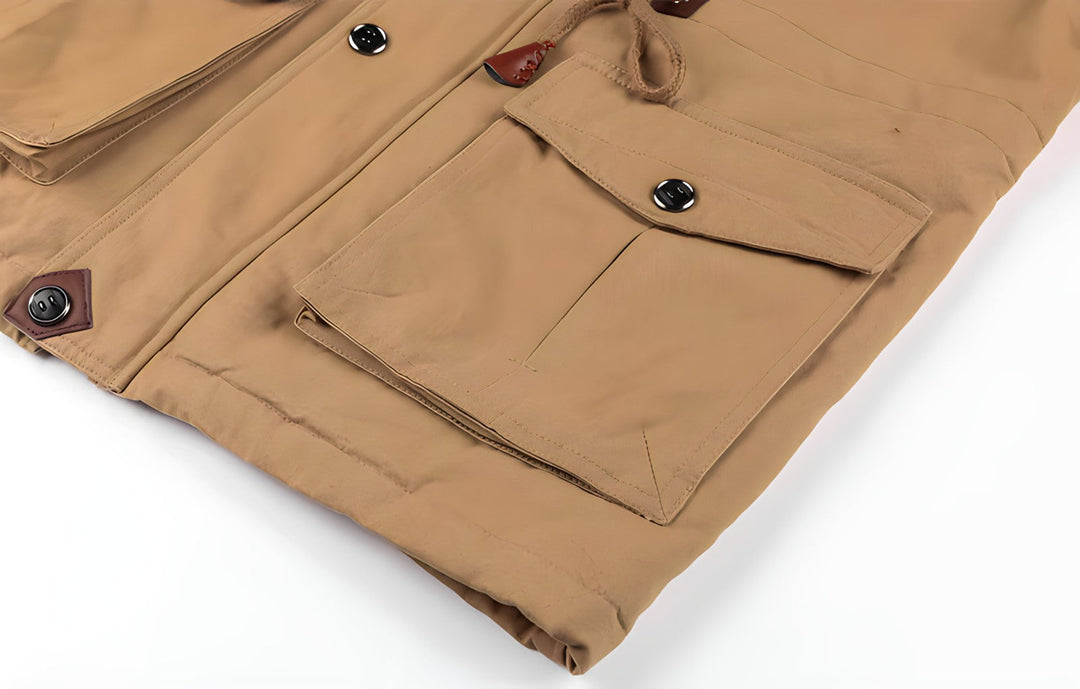 Heidi-Mode - Nachhaltige Taktische Winterjacke für Herren