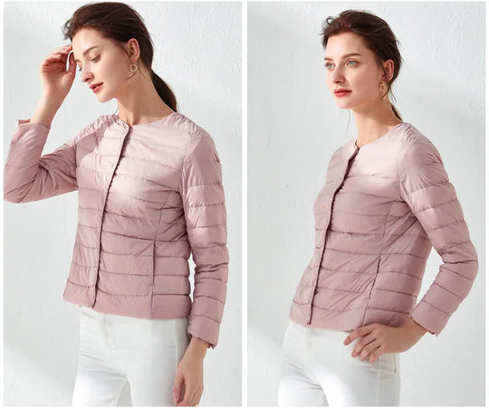 Leichte und warme Winterjacke für Damen