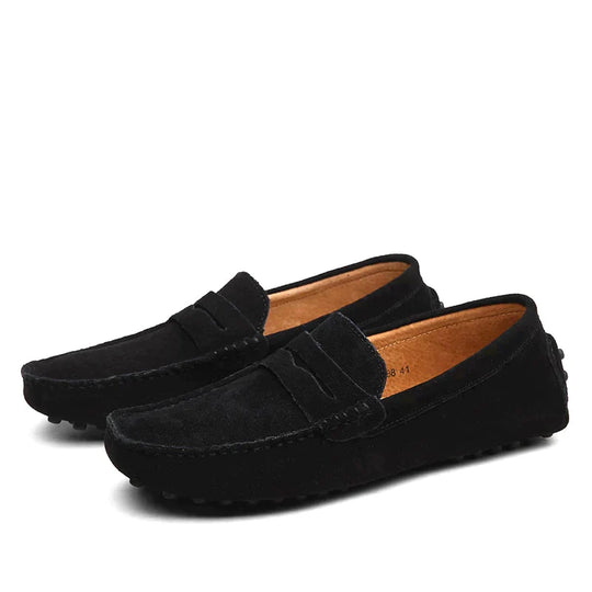 Wildleder Loafers im italienischen Stil