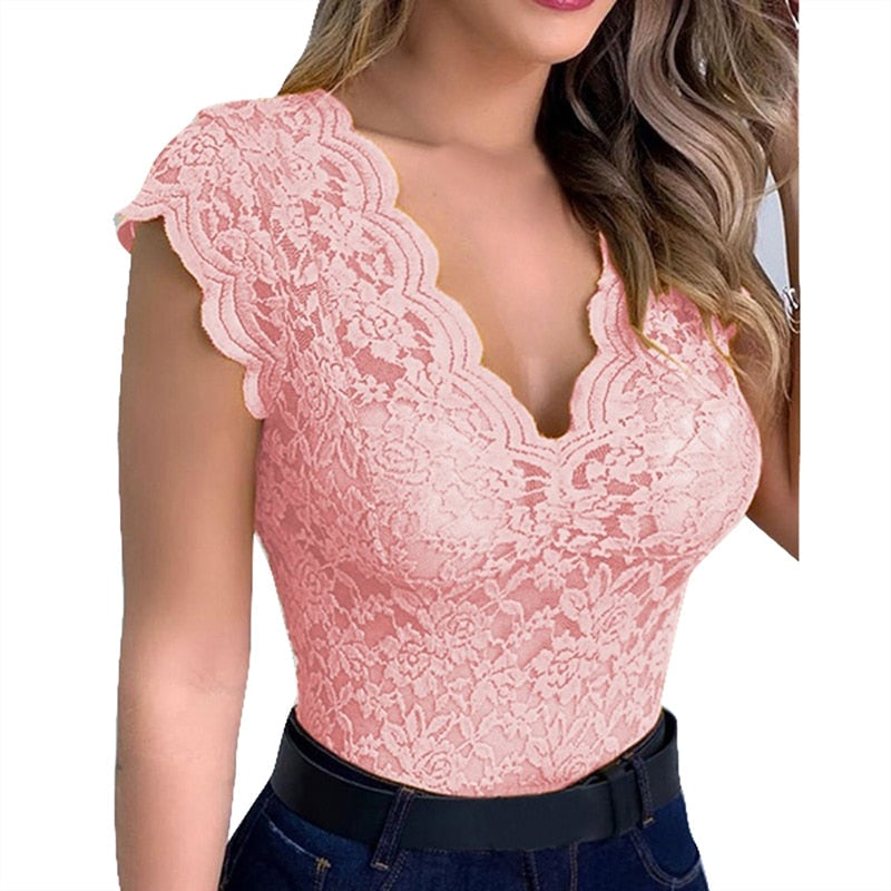 Heidi-Mode | Kyra Spitzenoberteil Ein Sexy und Elegantes Oberteil für Damen