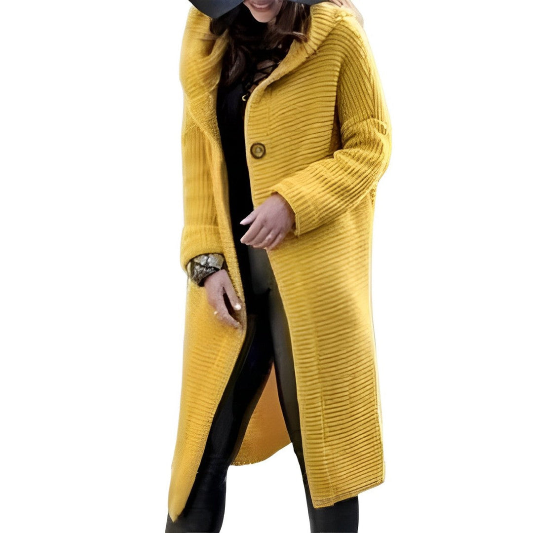 Heidi-Mode | Oversize Strickjacke mit Kapuze