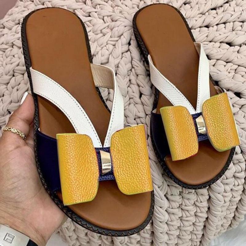Heidi-Mode | Offene Ballerinas mit Schleife