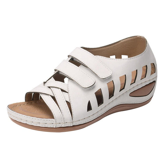 Heidi-Mode | Frauen Sandalen Atmungsaktiv Ausschnitt Sommer