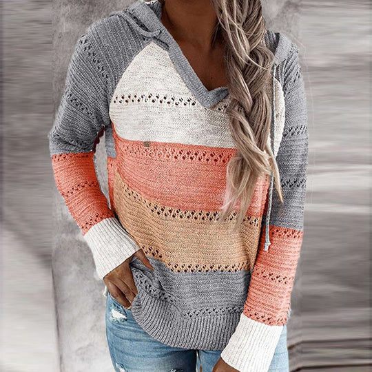 Heidi-Mode - Bequeme Patchwork Hoodie für Damen