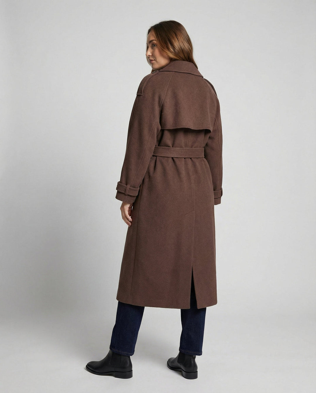 Bequemer Oversized Wollmantel Damen | Heidi-Mode