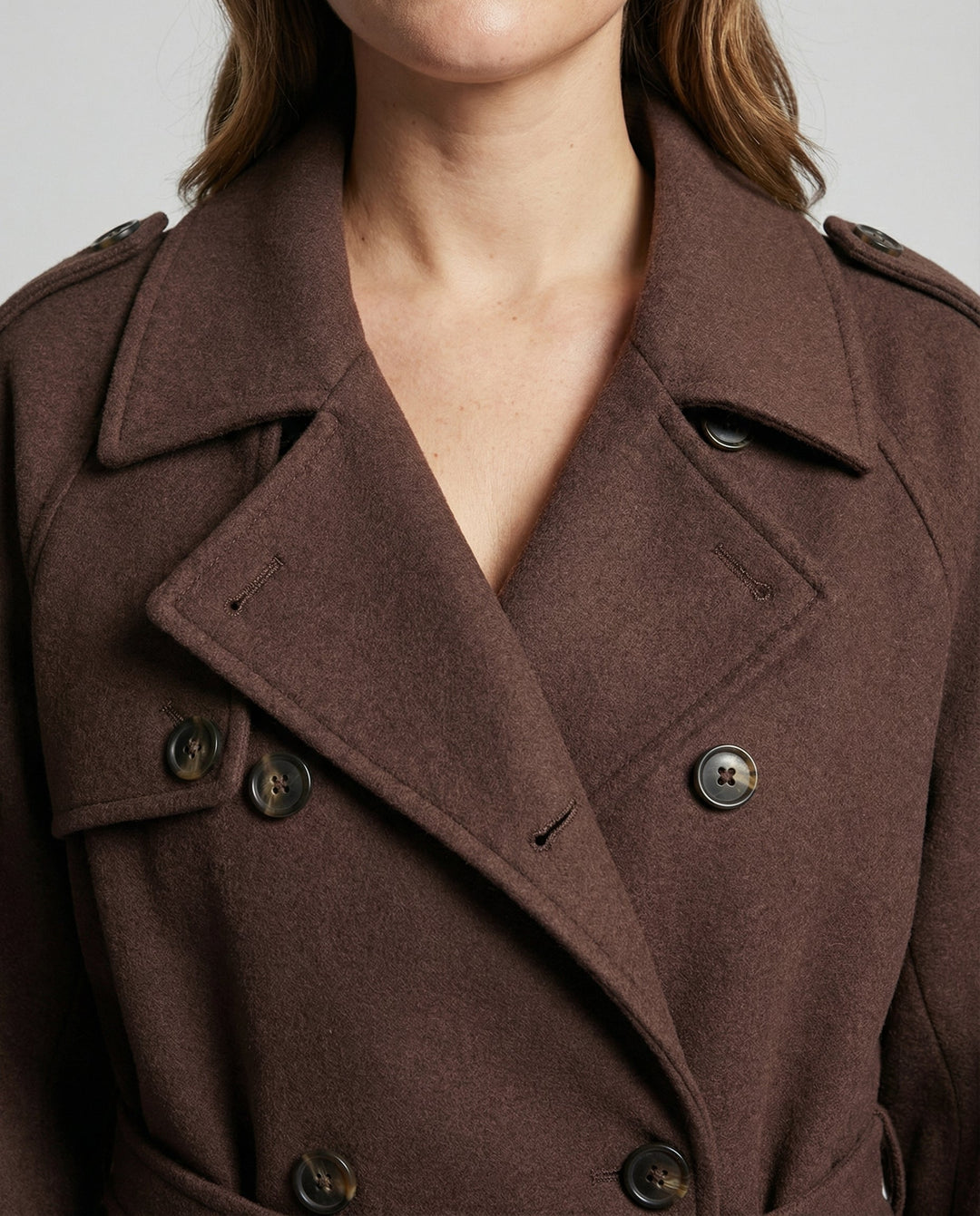 Bequemer Oversized Wollmantel Damen | Heidi-Mode