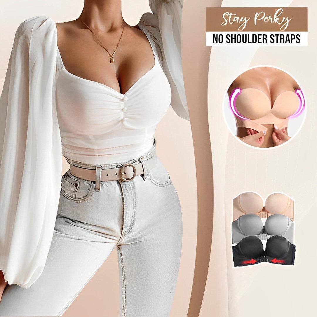 Heidi-Mode | Strapless Push-up BH für maximalen Lift