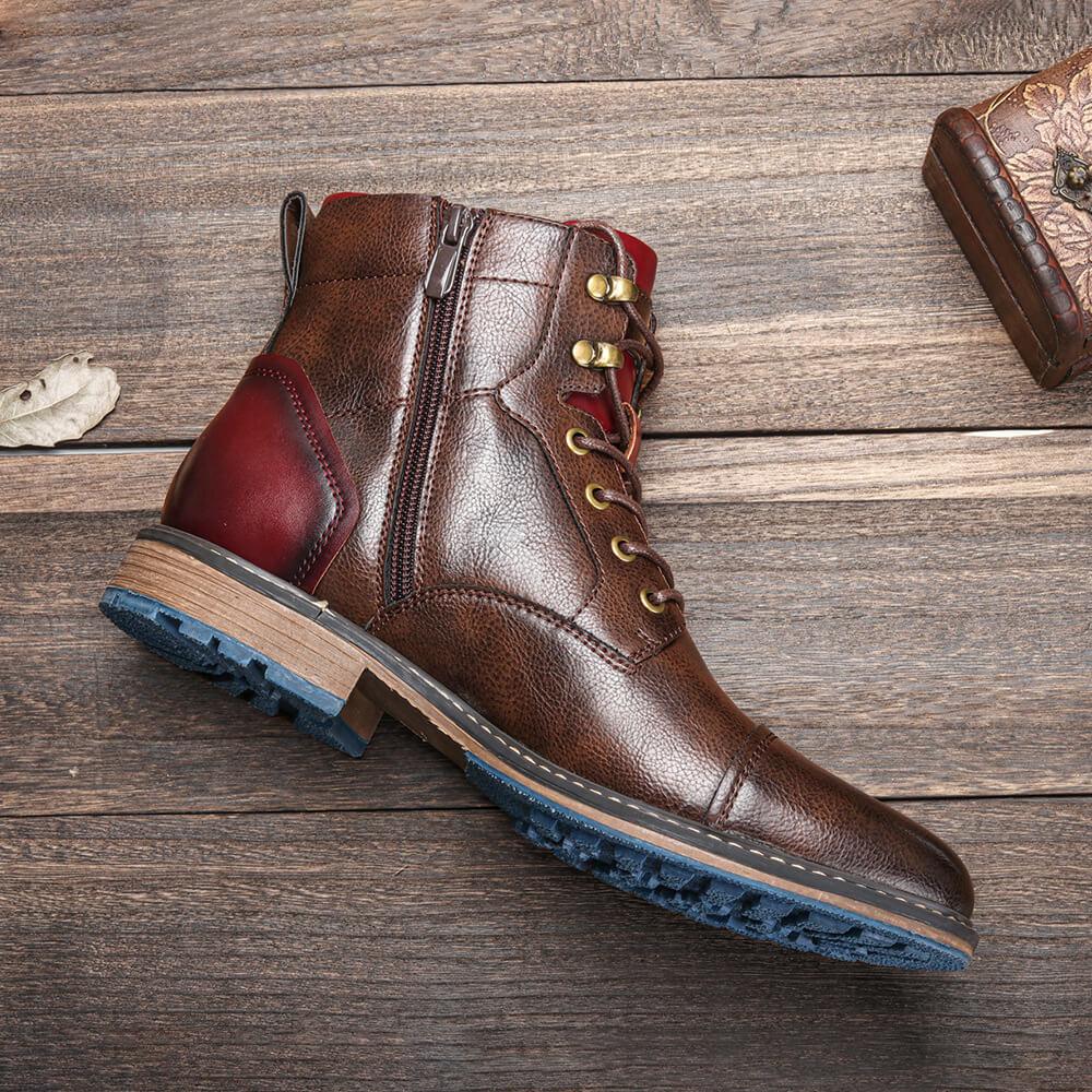 Heidi-Mode – Oxford Boots Premium hohe Stiefel für Herren