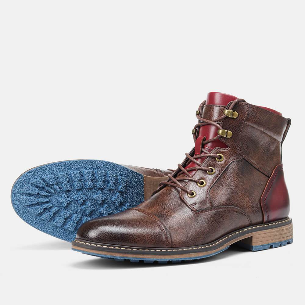 Heidi-Mode – Oxford Boots Premium hohe Stiefel für Herren