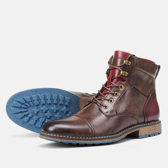 Heidi-Mode – Oxford Boots Premium hohe Stiefel für Herren