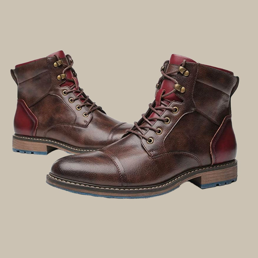 Heidi-Mode – Oxford Boots Premium hohe Stiefel für Herren