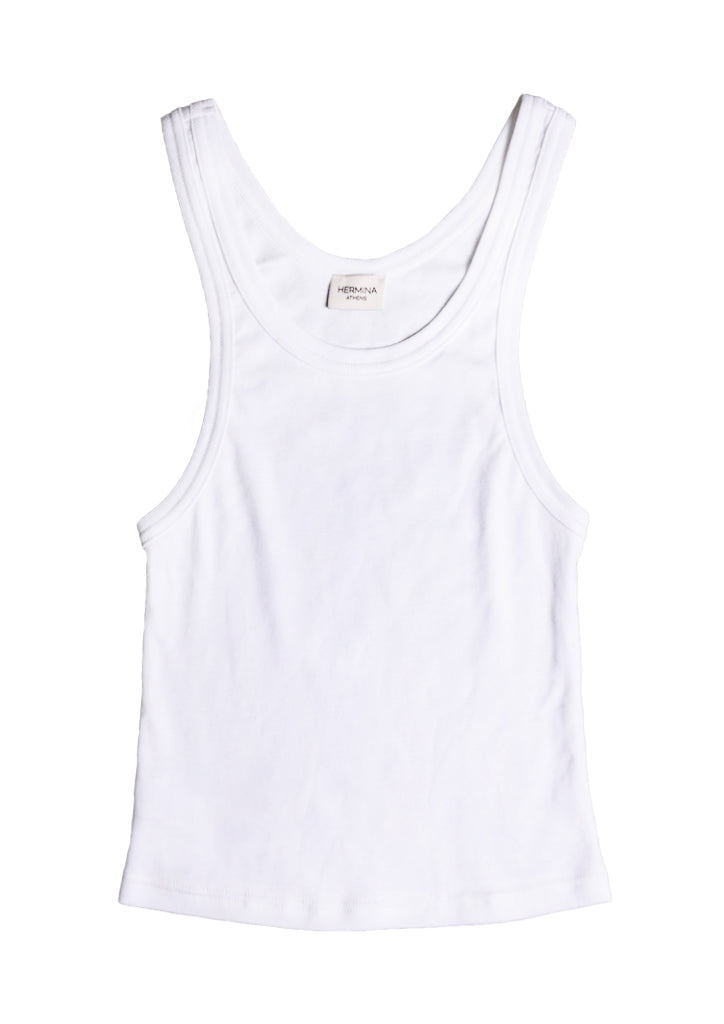 HERMINA TANK TOP WHITE