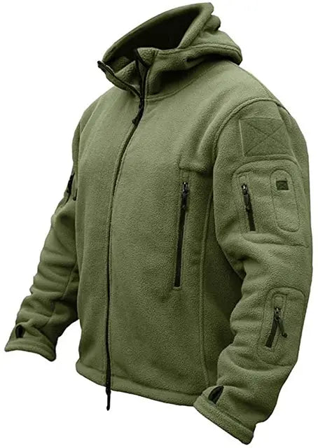 Tactical Fleece Kapuzenjacke