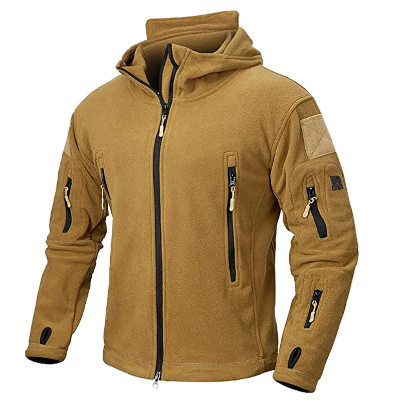 Tactical Fleece Kapuzenjacke