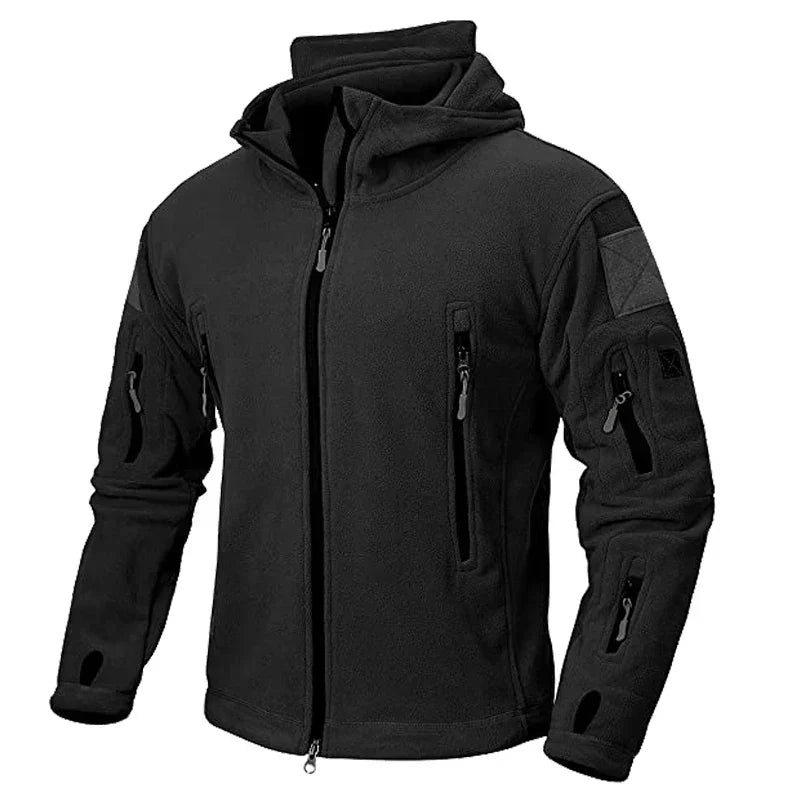 Tactical Fleece Kapuzenjacke