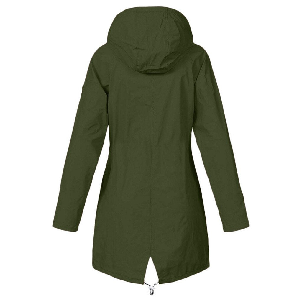 Heidi-Mode | Elegante Wasserdichte Outdoor Regenjacke Für Frauen Perfekt Für Den Winter
