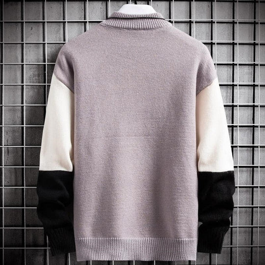 Heidi-Mode | Patchwork Pullover Warm und Modisch