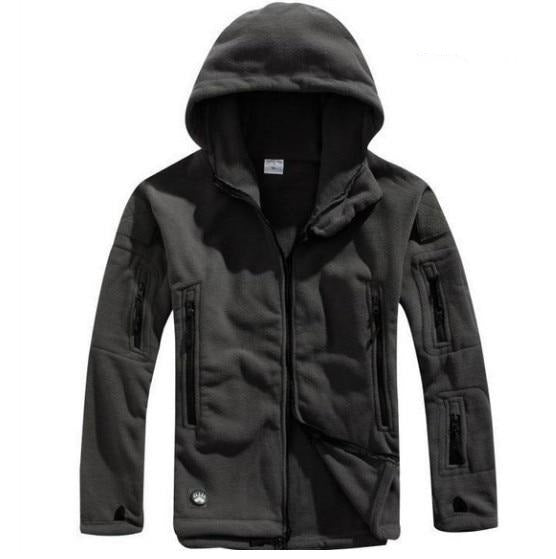 Heidi-Mode | Herrenjacke Im Militärstil mit Kapuze für Sport