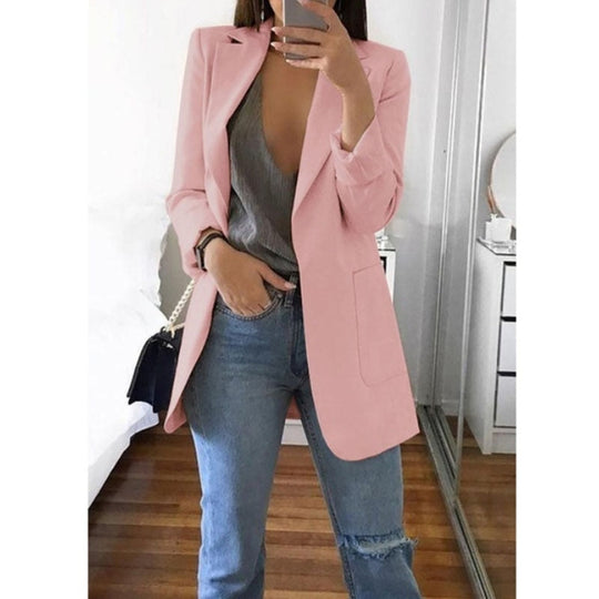 Heidi-Mode | Blazer - Damen - Eleganter Blazer aus hochwertigen Stoff mit taillierter Passform und modernem Stil