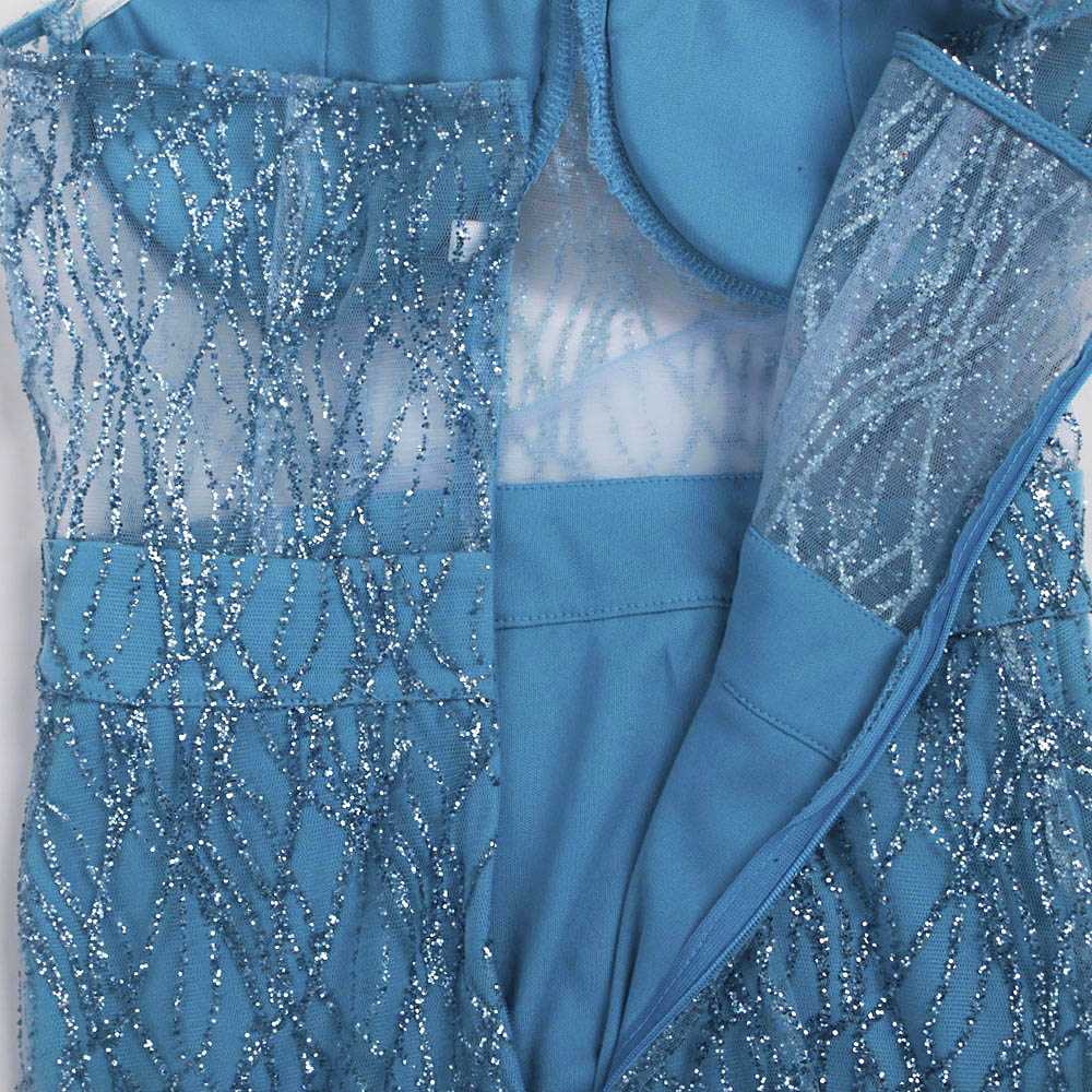 Heidi-Mode | Off Shoulder Glitzer Spitzekleider