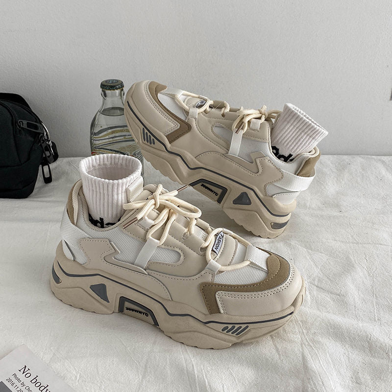 Heidi-Mode | Chunky Farb Sneakers für Frauen