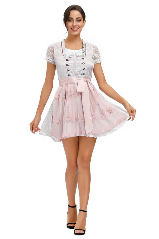 Heidi-Mode Bayerisches Oktoberfest Dirndl Trachtenkleid