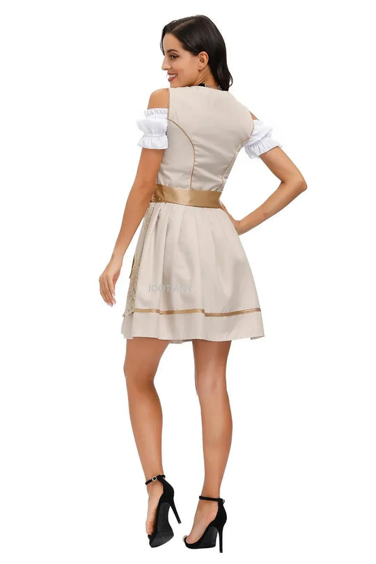 Heidi-Mode Bayerisches Oktoberfest Dirndl Trachtenkleid