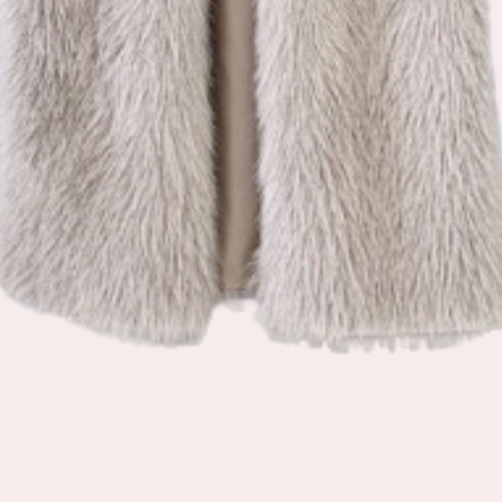 Heidi-Mode | Gariela Bequemer Langer Teddy-Mantel