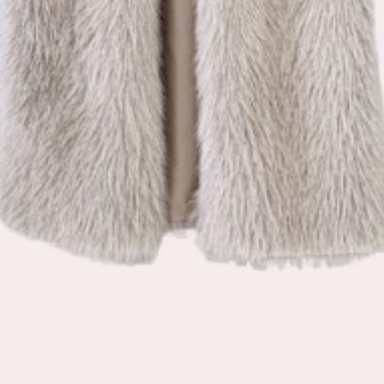 Heidi-Mode | Gariela Bequemer Langer Teddy-Mantel