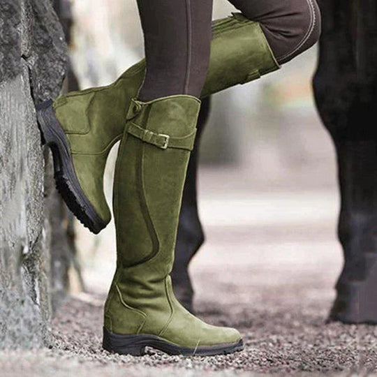Heidi-Mode | Damen Wasserdichte Outdoor Stiefel Robust & Atmungsaktiv