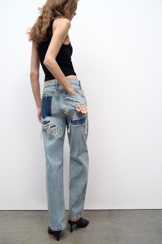 Stonewashed Jeans Damen - Erika