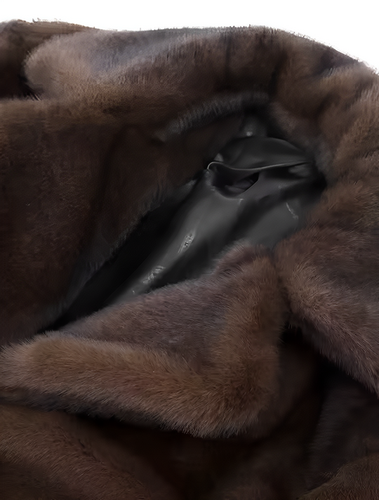 Heidi-Mode | Langer Mantel Emilia Aus Kunstpelz