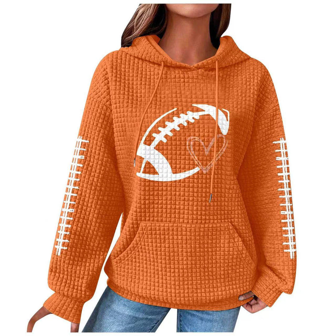 Heidi-Mode | Waffel Fußball Hoodie
