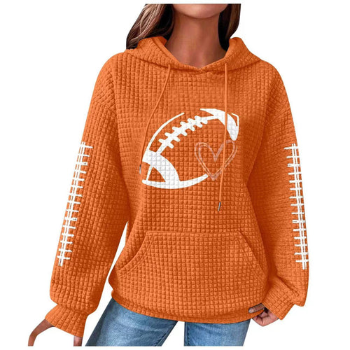 Heidi-Mode | Waffel Fußball Hoodie