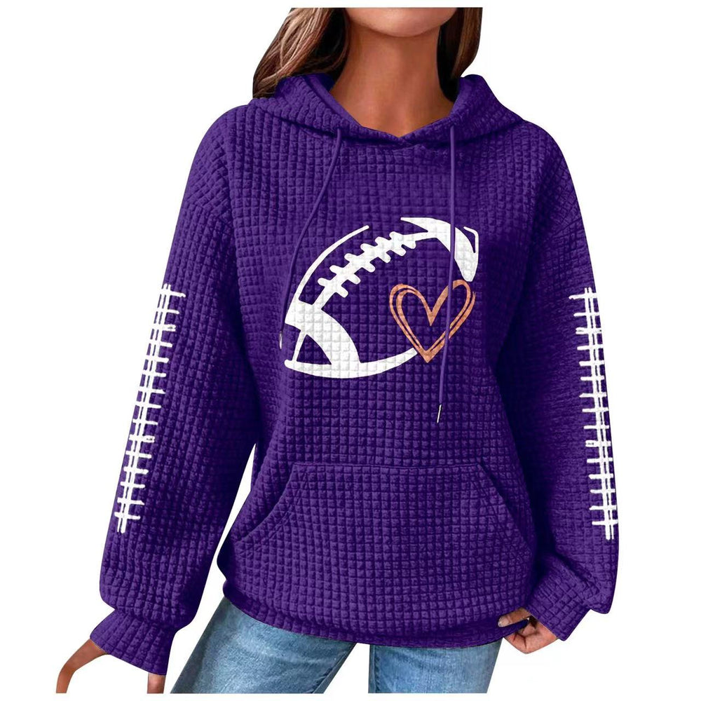 Heidi-Mode | Waffel Fußball Hoodie